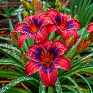 Лилейник Солар Вин купить по цене от 329р. в интернет-магазине «Посадика» с доставкой почтой в в Лебедянье и по всей России – [изображение №1].