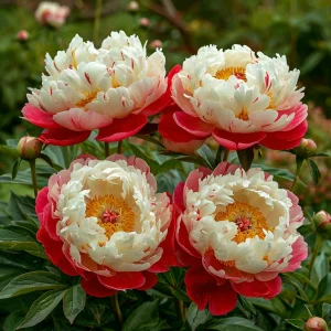 Пион Коралловый Каскад купить по цене от 490р. в интернет-магазине «Посадика» с доставкой почтой в в Лебедянье и по всей России – [изображение №1].