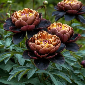 Пион Императорский Бал купить по цене от 419р. в интернет-магазине «Посадика» с доставкой почтой в в Лебедянье и по всей России – [изображение №1].