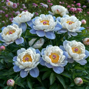 Пион Акварельный Этюд купить по цене от 806р. в интернет-магазине «Посадика» с доставкой почтой в в Лебедянье и по всей России – [изображение №1].